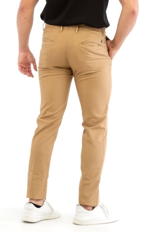 Pantalón slim fit - Incotex - Beige