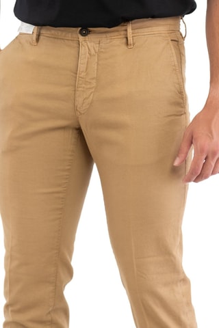 Pantalón slim fit - Incotex - Beige
