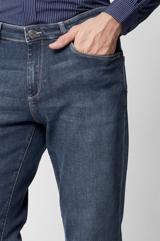 Vaquero slim fit 7/8 - Harmont & Blaine - Azul