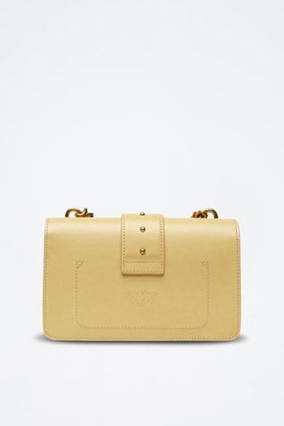Bandolera de piel bovina - Dorado y amarillo