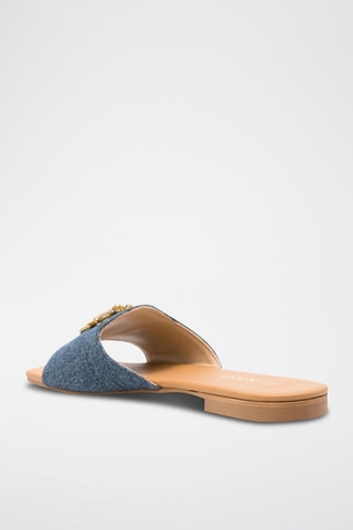 Sandalias - Azul y marrón