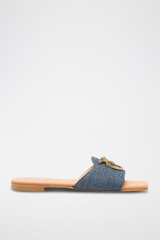 Sandalias - Azul y marrón