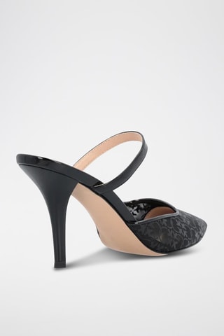 Sandalias de tacón - Negro