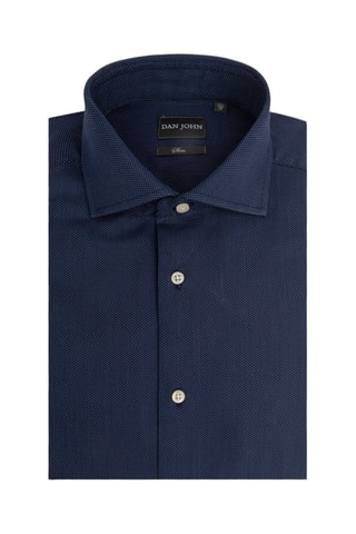 Camisa - Blanco y azul