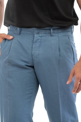 Pantalón slim fit - Incotex - Azul