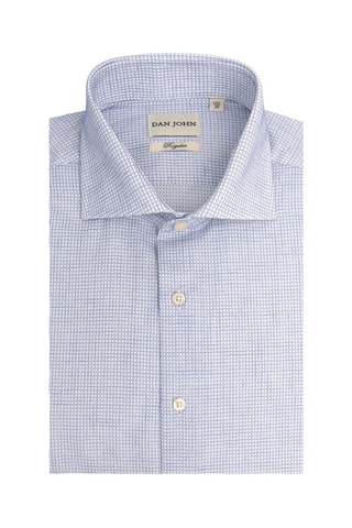 Camisa - Blanco y azul
