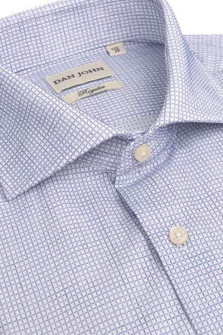 Camisa - Blanco y azul