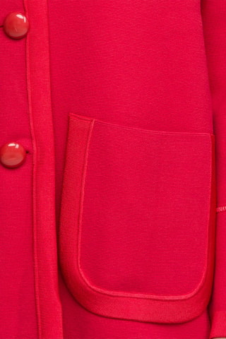 Cárdigan largo - Rojo