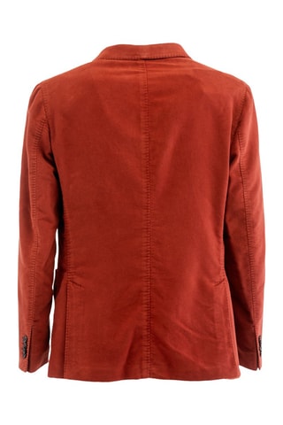 Chaqueta slim fit - Incotex - Rojo