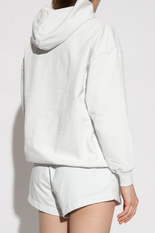 Sudadera de algodón orgánico  -  Balenciaga - Blanco