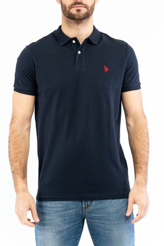 Polo - Rojo y azul