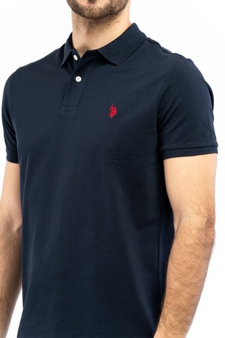 Polo - Rojo y azul