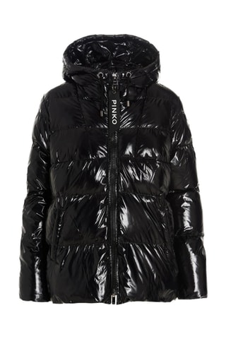 Anorak con capucha - Negro