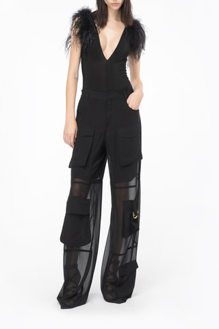 Pantalón cargo - Negro