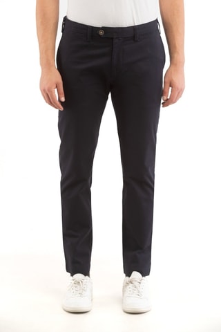 Pantalón chino slim fit - Azul marino