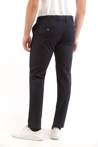 Pantalón chino slim fit - Azul marino