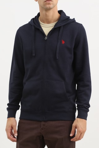 Sudadera con capucha - Azul marino