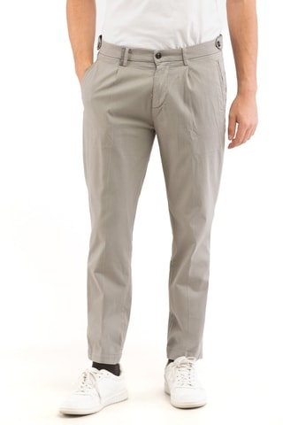 Pantalón chino - Gris claro