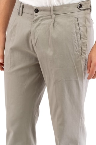 Pantalón chino - Gris claro