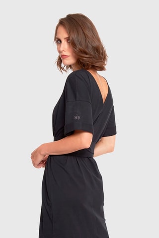 Vestido recto - Negro