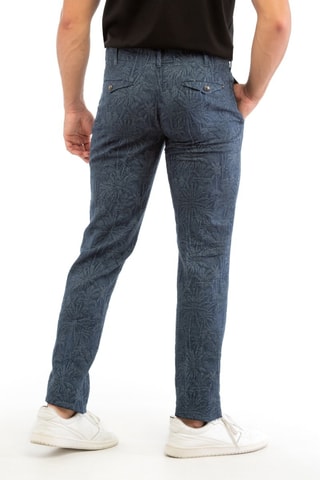 Pantalón slim fit - Incotex - Azul