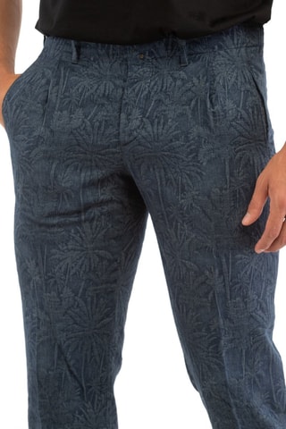Pantalón slim fit - Incotex - Azul