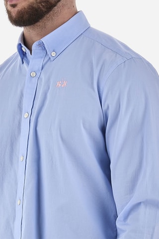 Camisa regular fit - Azul