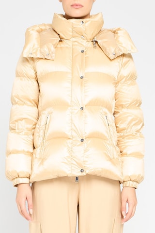 Anorak con capucha - Beige