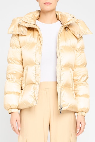 Anorak con capucha - Beige