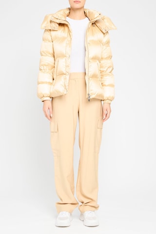 Anorak con capucha - Beige