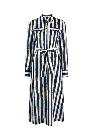 Vestido camisero - Negro