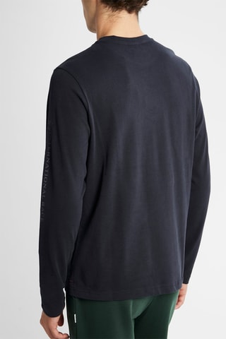 Camiseta - Beverly Hills - Blanco y azul