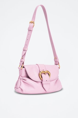 Bolso de piel - Violeta
