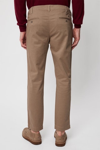 Pantalón chino slim fit 7/8 - Harmont & Blaine - Beige