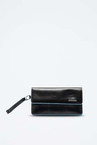 Monedero de piel - Piquadro - Negro