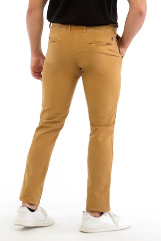 Pantalón slim fit - Incotex - Camel