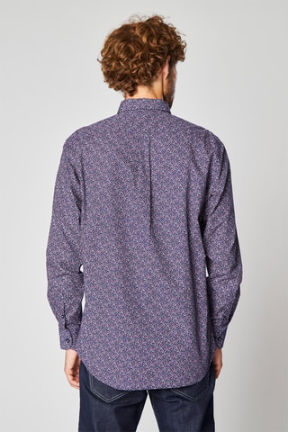 Camisa floral - Harmont & Blaine - Azul marino