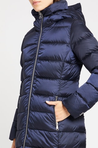 Anorak midi con capucha