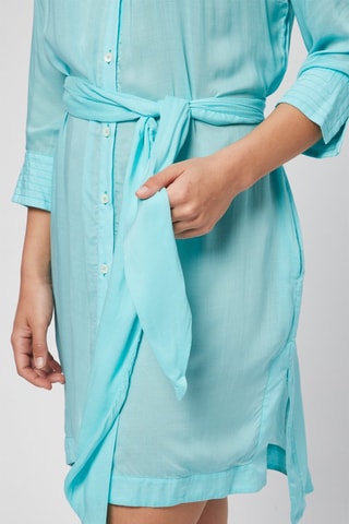 Vestido camisero - Harmont & Blaine - Turquesa