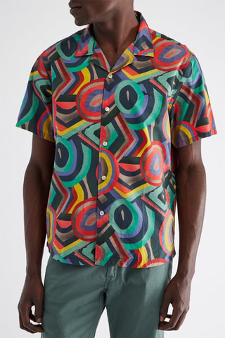 Camisa - Harmont & Blaine - Rojo y verde