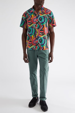 Camisa - Harmont & Blaine - Rojo y verde