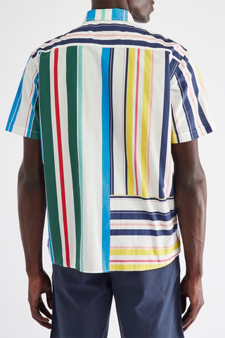Camisa - Harmont & Blaine - Blanco y verde