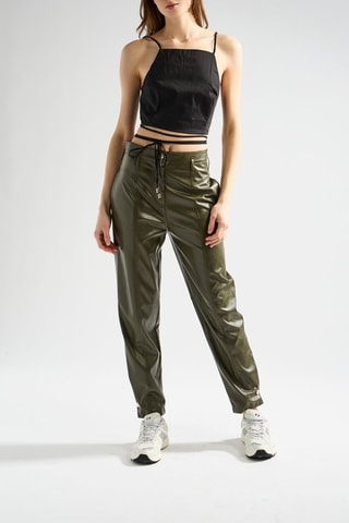 Crop top - Pinko - Negro