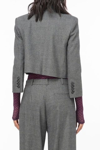 Chaqueta - Blanco y gris