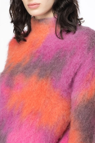 Jersey de lana y alpaca - Rosa