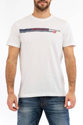 Camiseta - Beverly Hills - Blanco