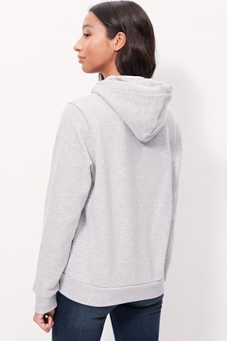 Sudadera con capucha - Gris jaspeado