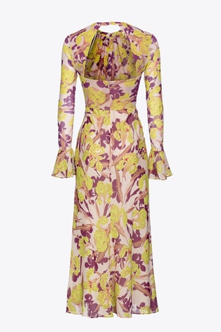Vestido cruzado - Verde