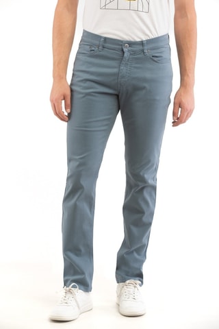 Pantalón regular fit - Gris