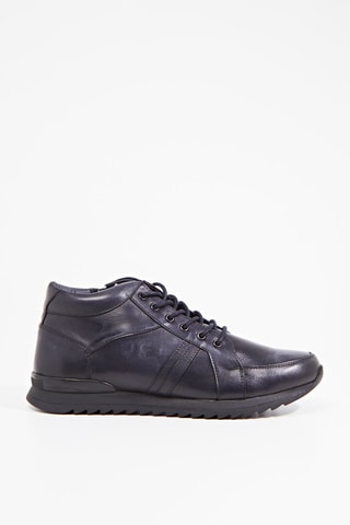 Zapatillas altas de piel -  Harmont & Blaine Jeans - Azul oscuro